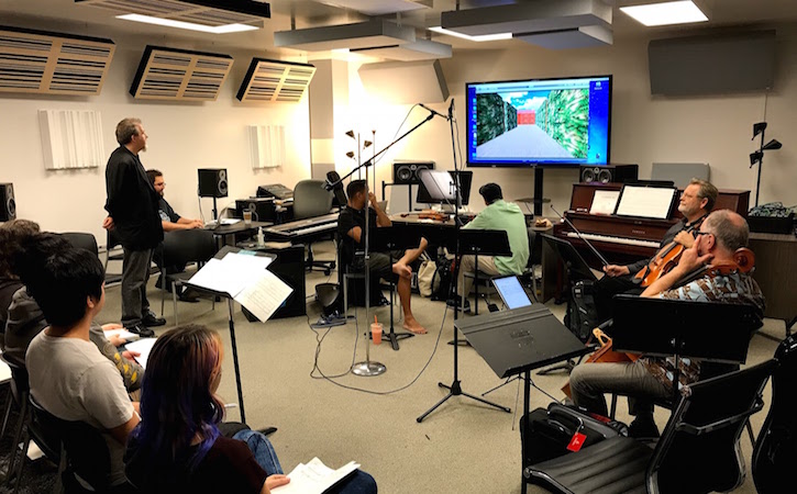 Composition class led by Prof. Horowitz